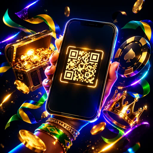 Código QR para baixar o aplicativo no celular